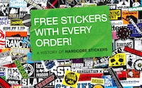 Free Stickers with Every Order: A History of Hardcore Stickers