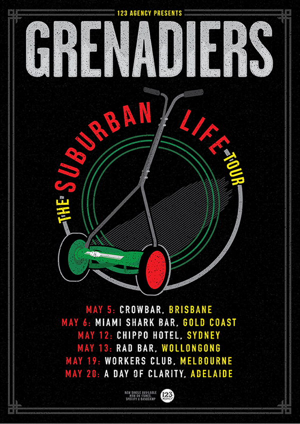 Grenadiers Suburban Life Poster