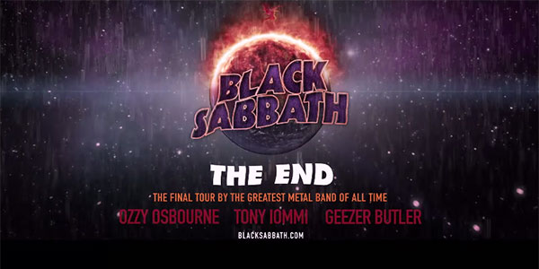 Black Sabbath final tour dates