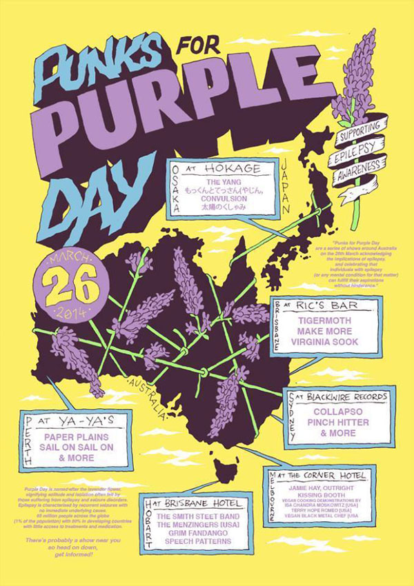 purple